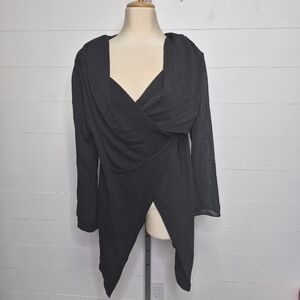 Sarah Pacini Black Cardigan XS-M